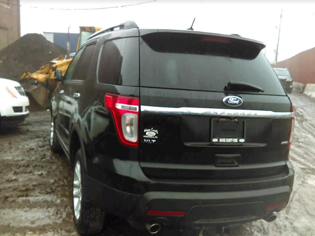 В разбое Ford Explorer 2013г. 3.5L